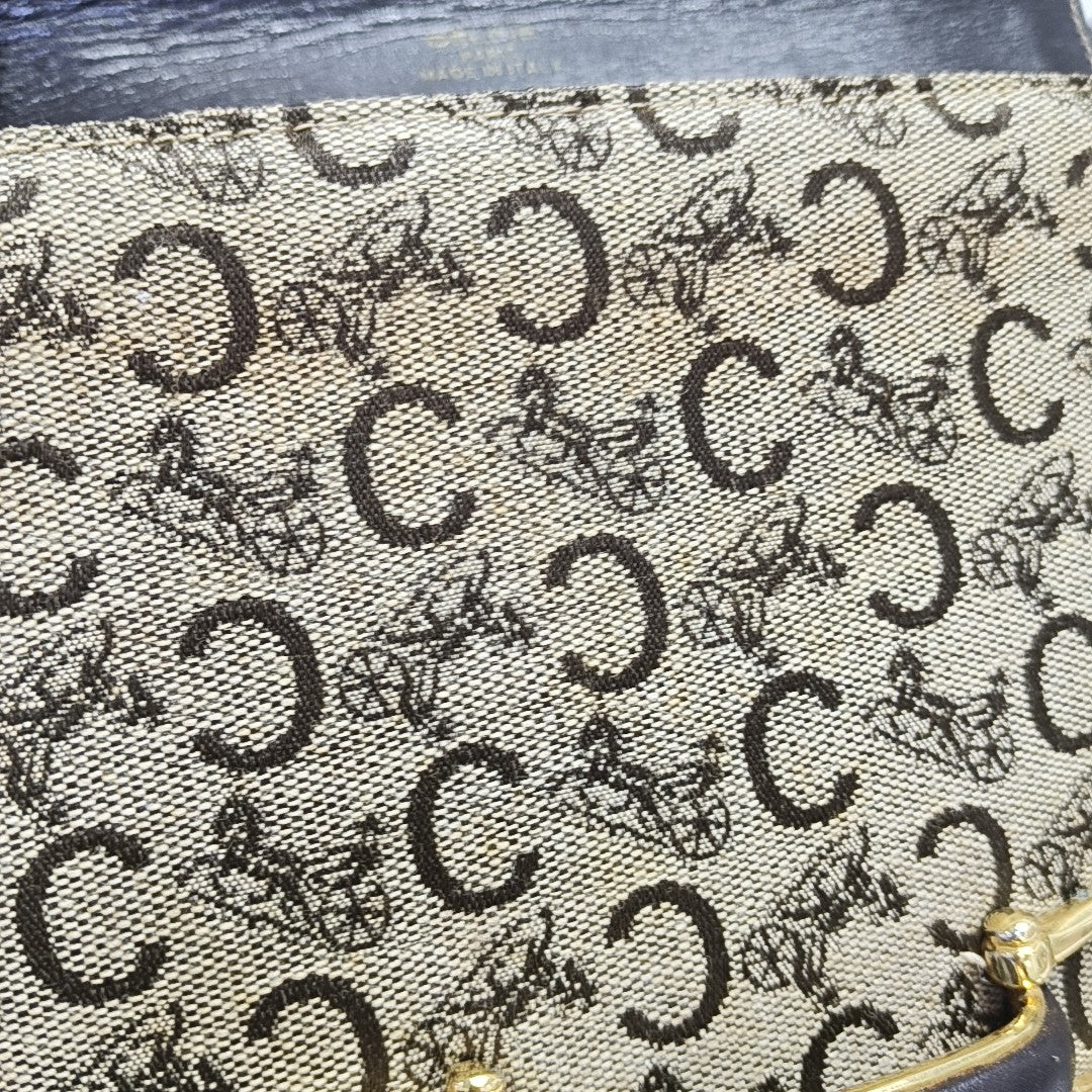Canvas Shoulder Bag Beige