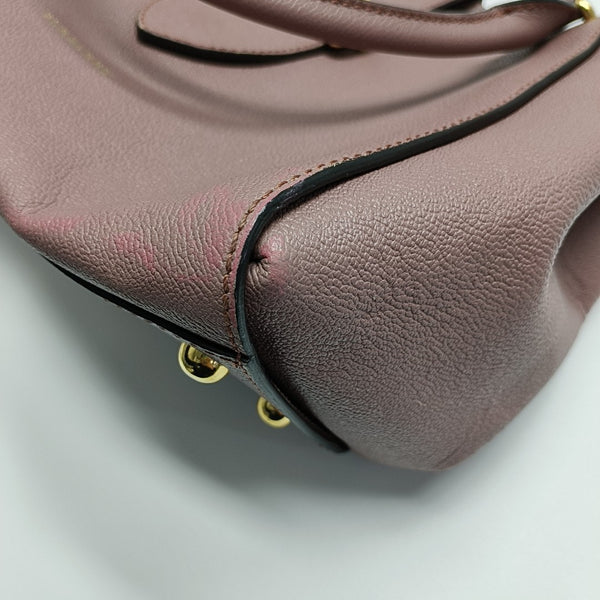 Buckle Calfskin Pink