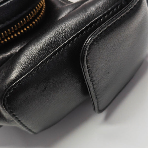 Lambskin Shoulder Bag Black
