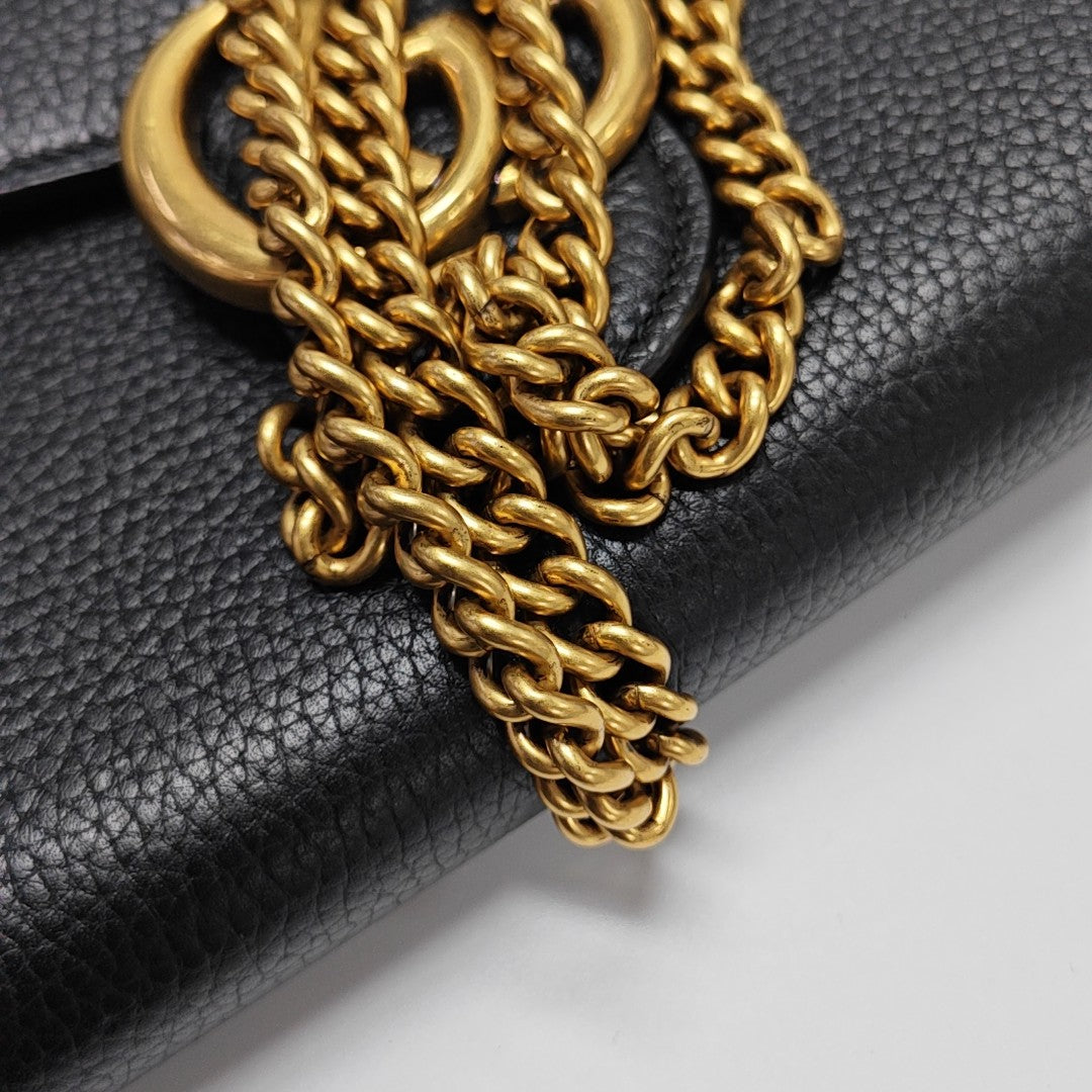 GG Marmont Mini Calfskin Black