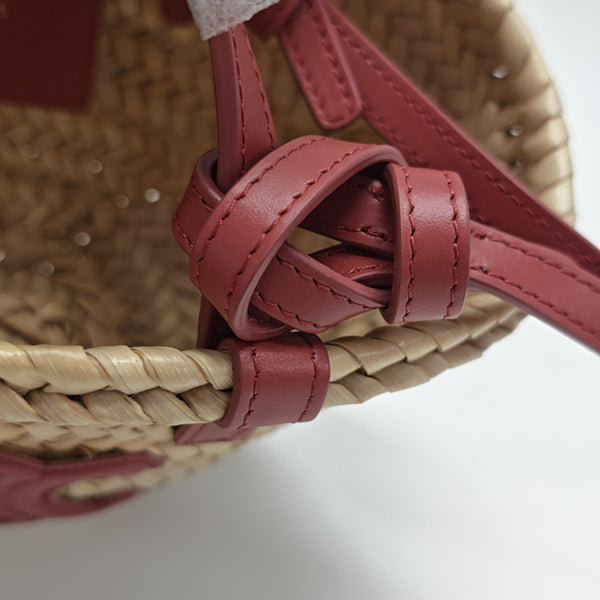 Straw Tote Bag Beige