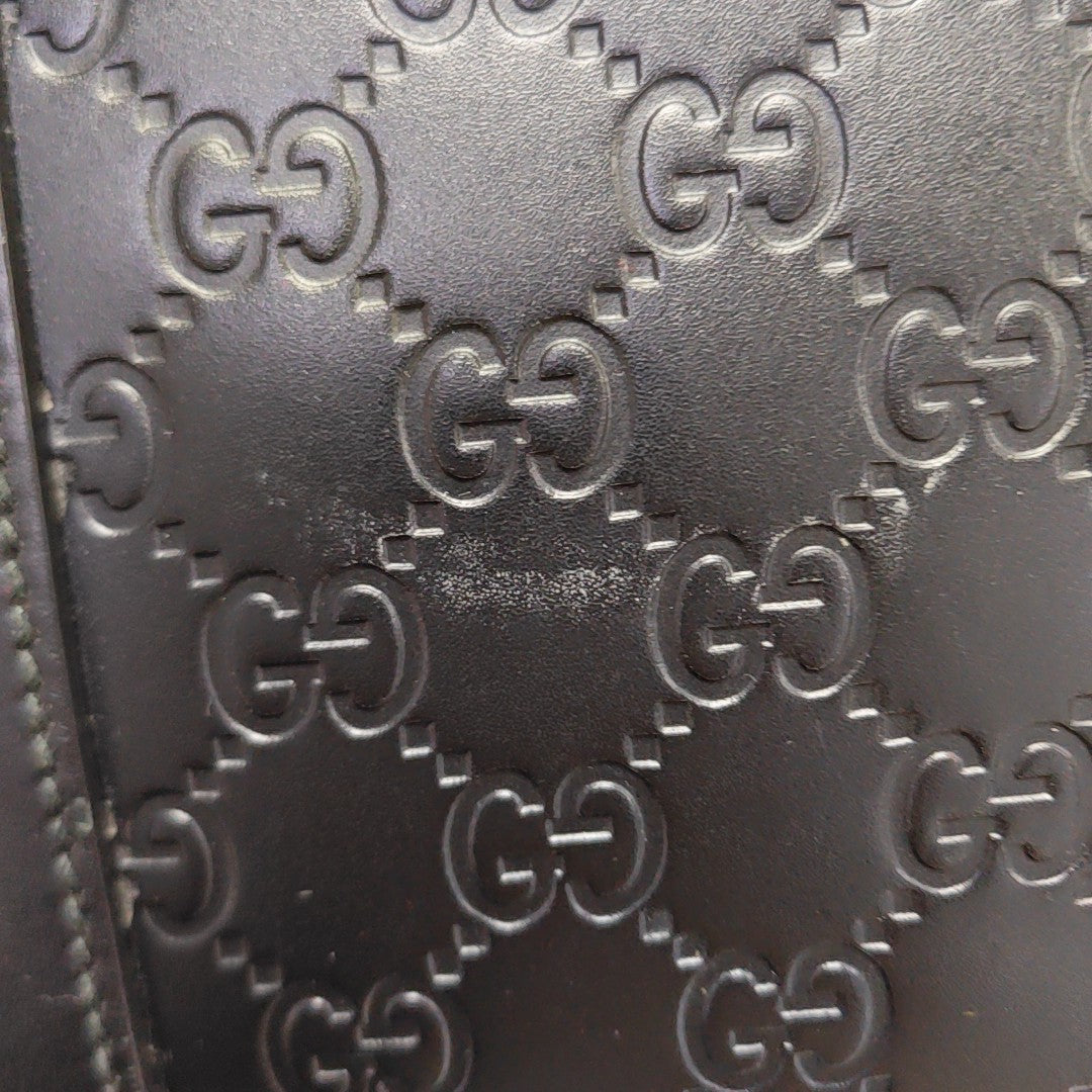Signature Monogram Calfskin Black