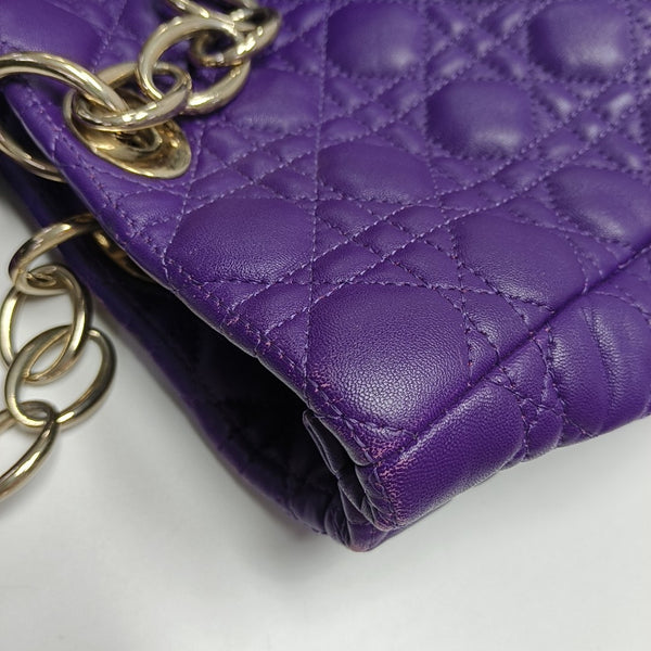 Dior Soft Cannage Calfskin Purple