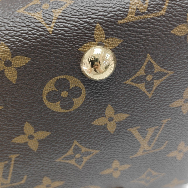 CARRYALL MM Monogram Coated Canvas Brown