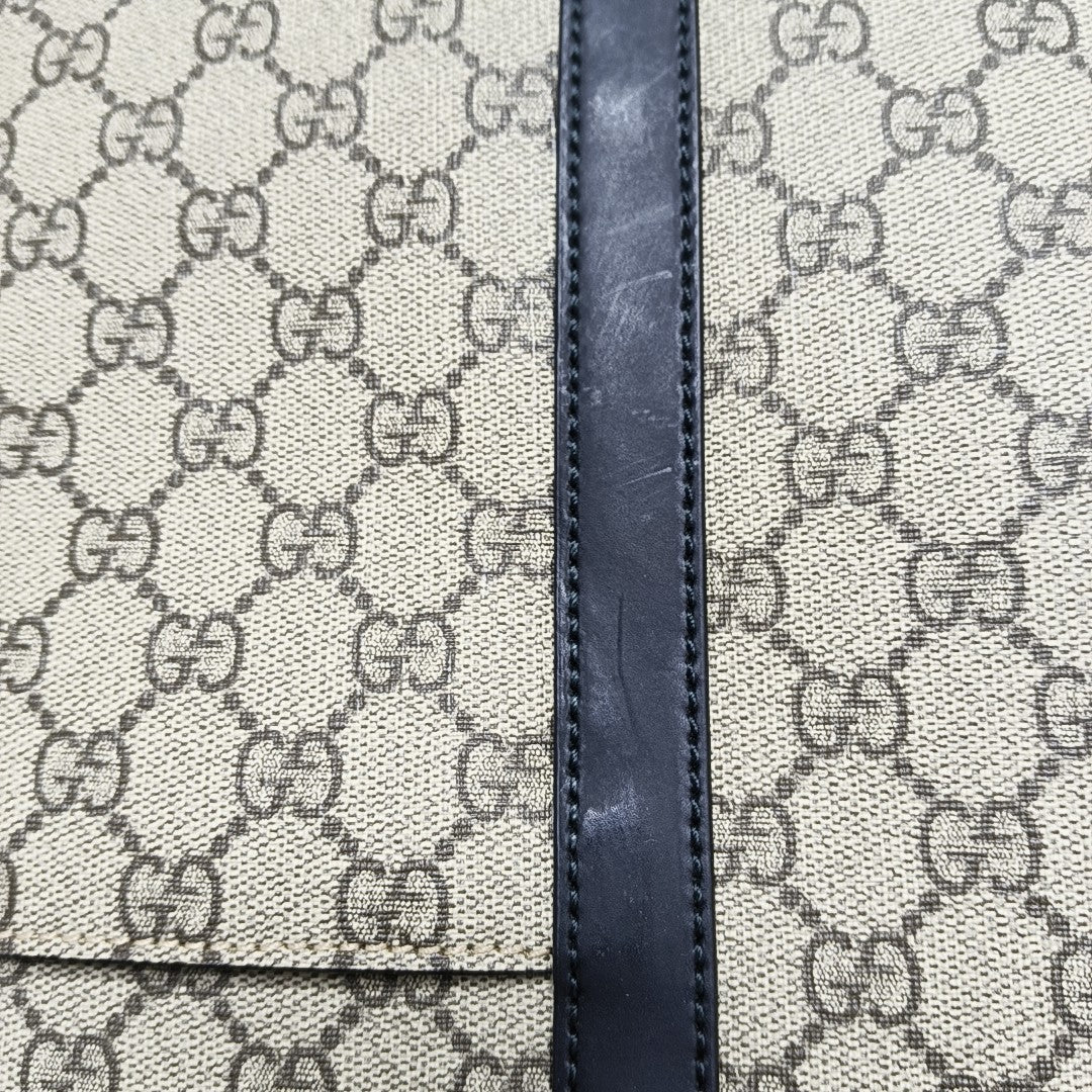 Monogram Coated Canvas Black