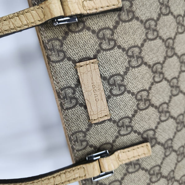 Monogram Coated Canvas Top Handle Bag Black
