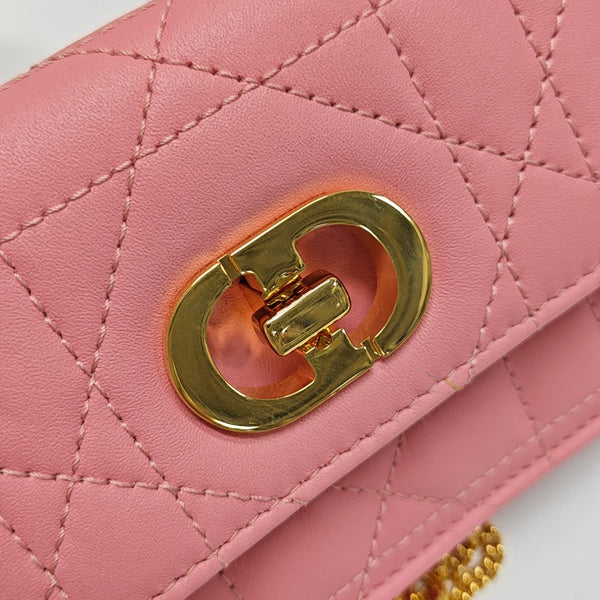 Miss Caro Cannage Lambskin Red