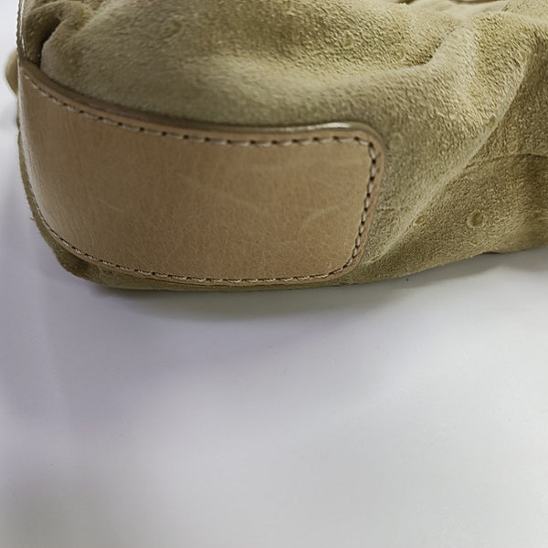 Suede Shoulder Bag Brown