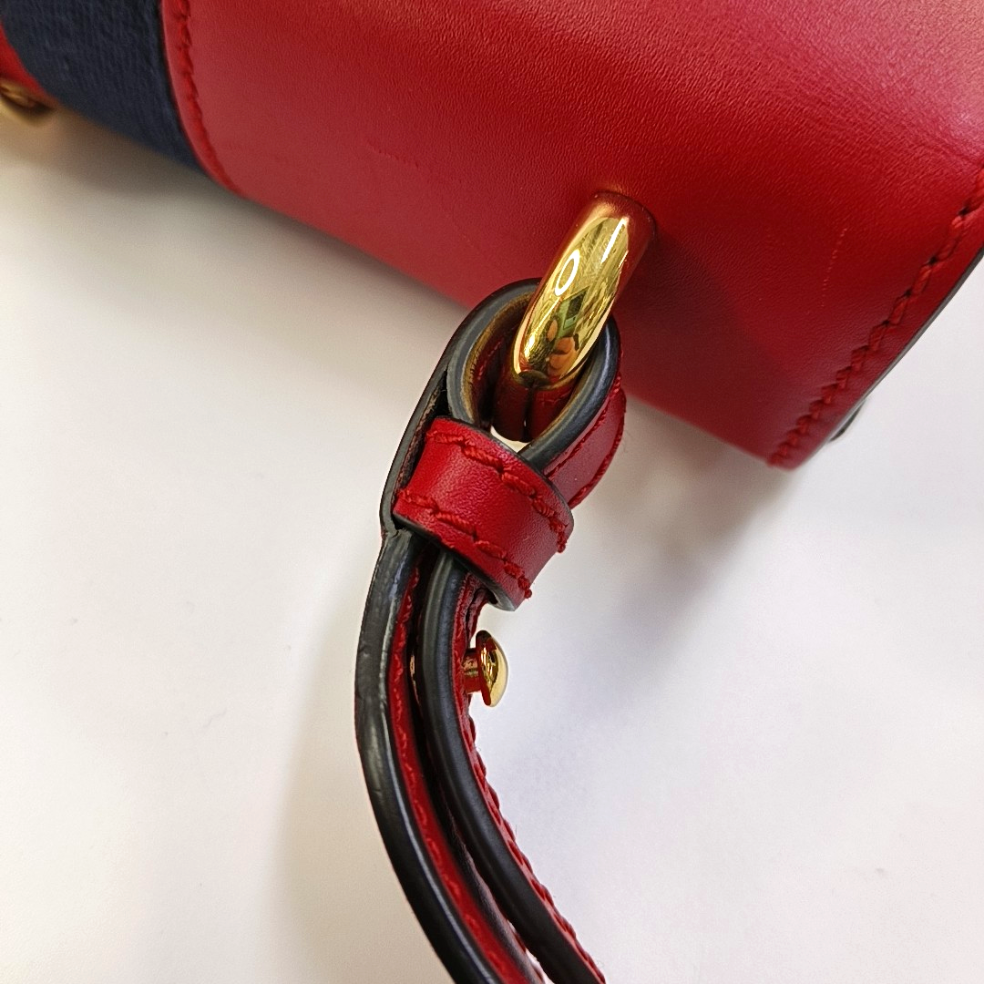 Authenticated pre-owned  Sylvie Small Calfskin Red - Shoulder Bag at Looply