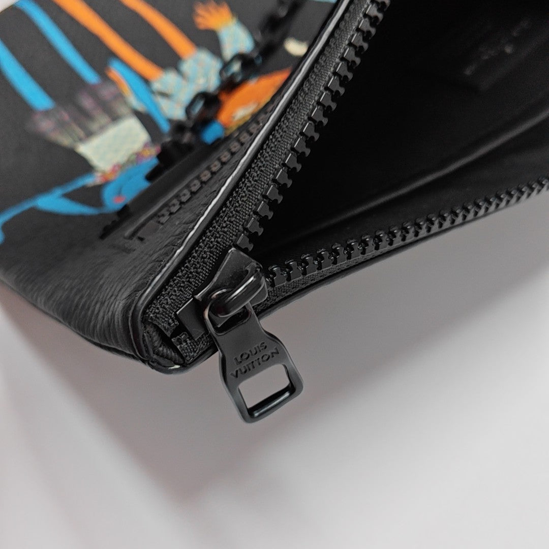A4 Calfskin Black