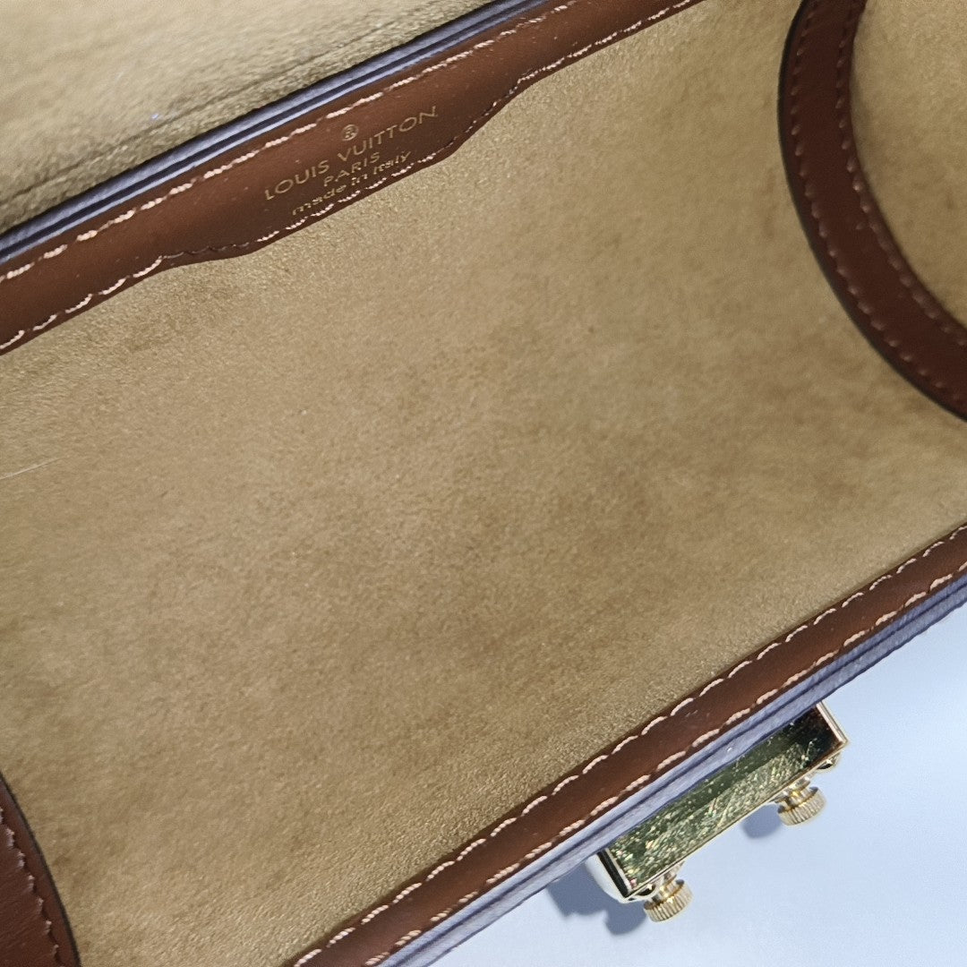 PAPILLON 19 Monogram Coated Canvas Brown