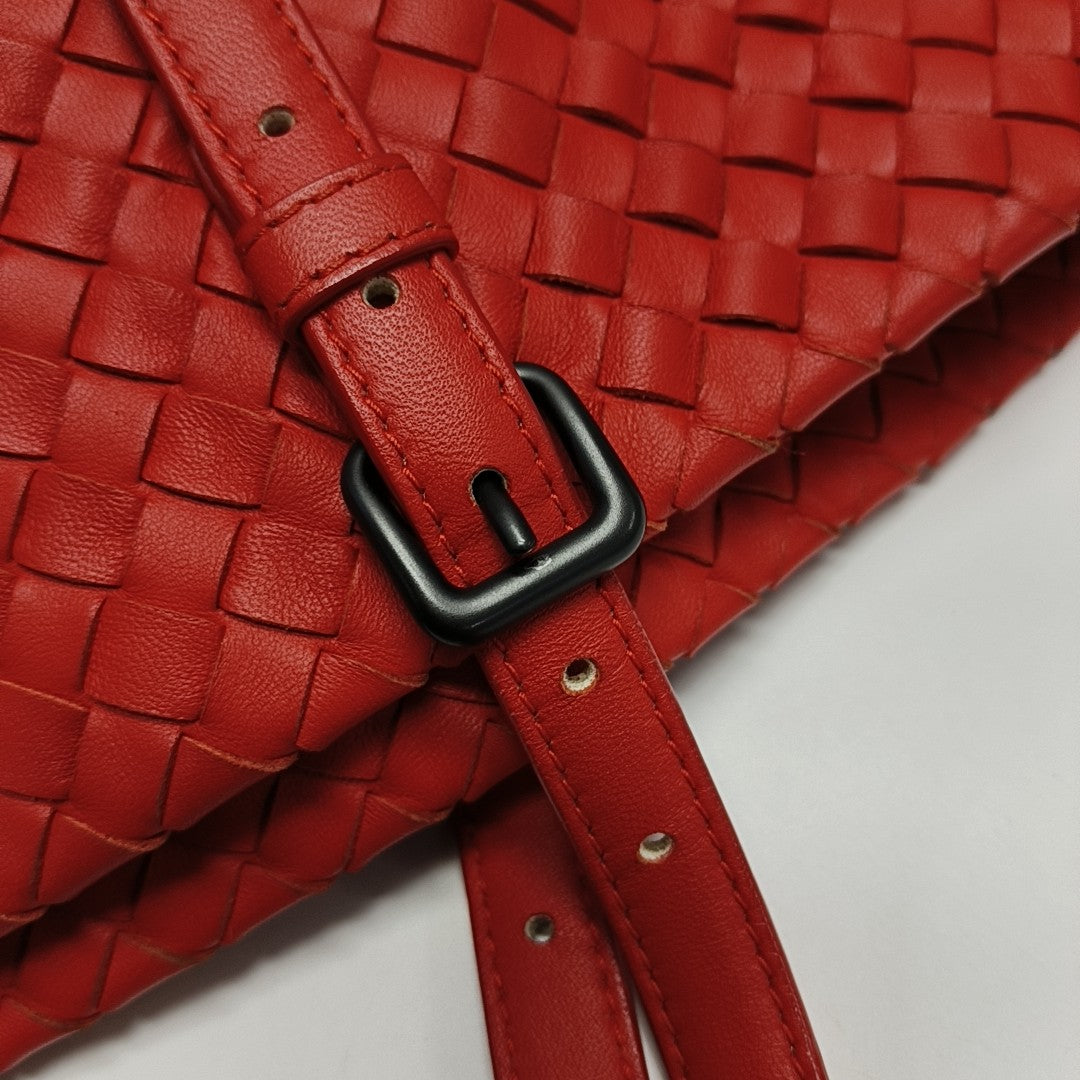 Cesta Calfskin Red