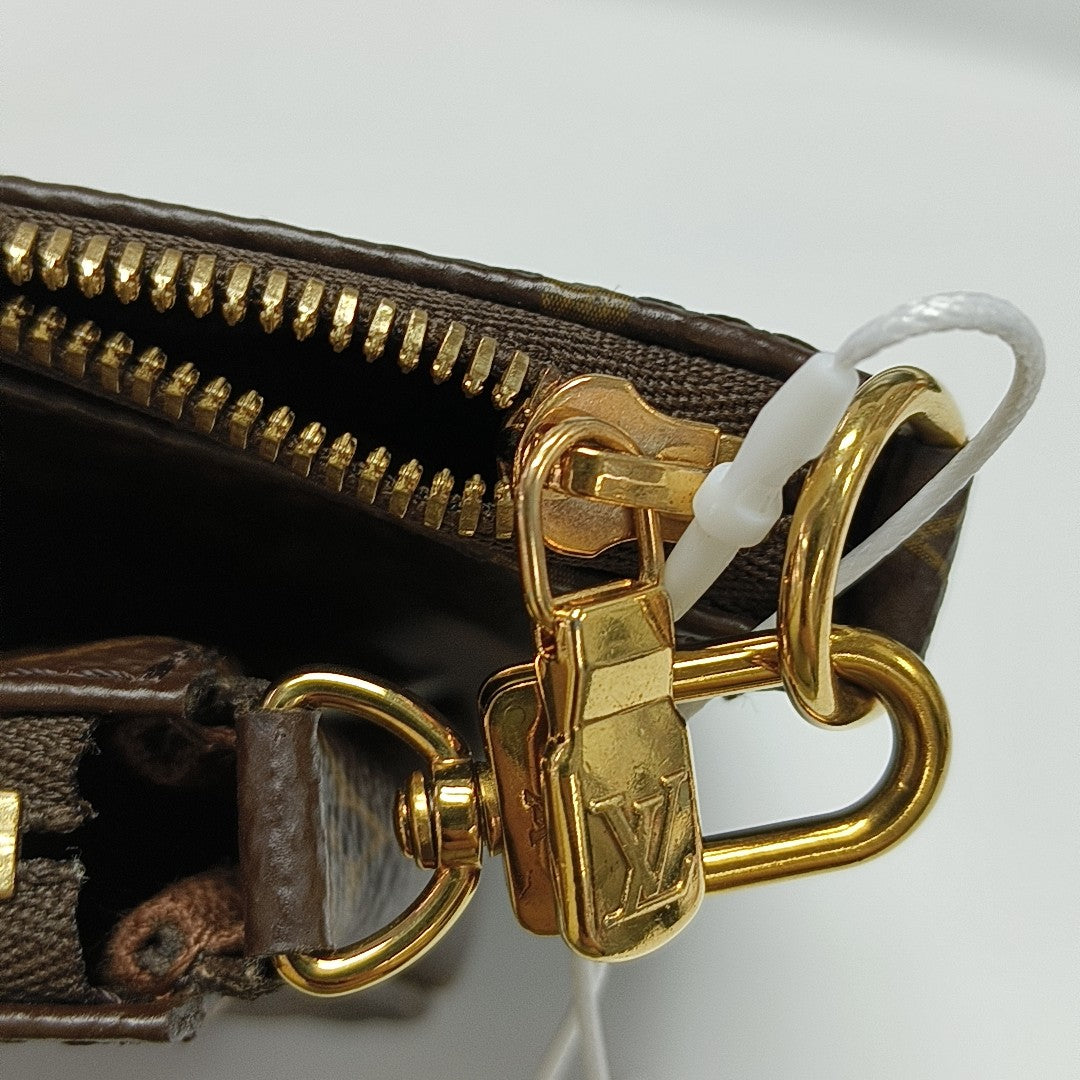 MULTI Monogram Coated Canvas Brown