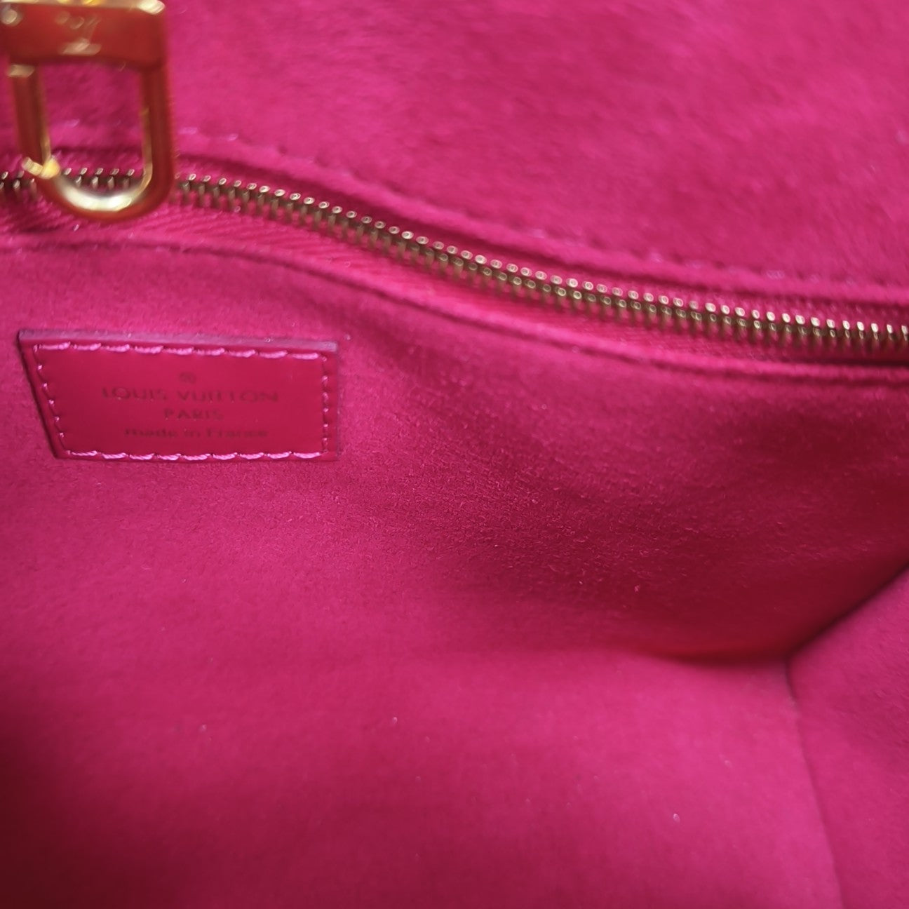 ONTHEGO PM Monogram Calfskin Red