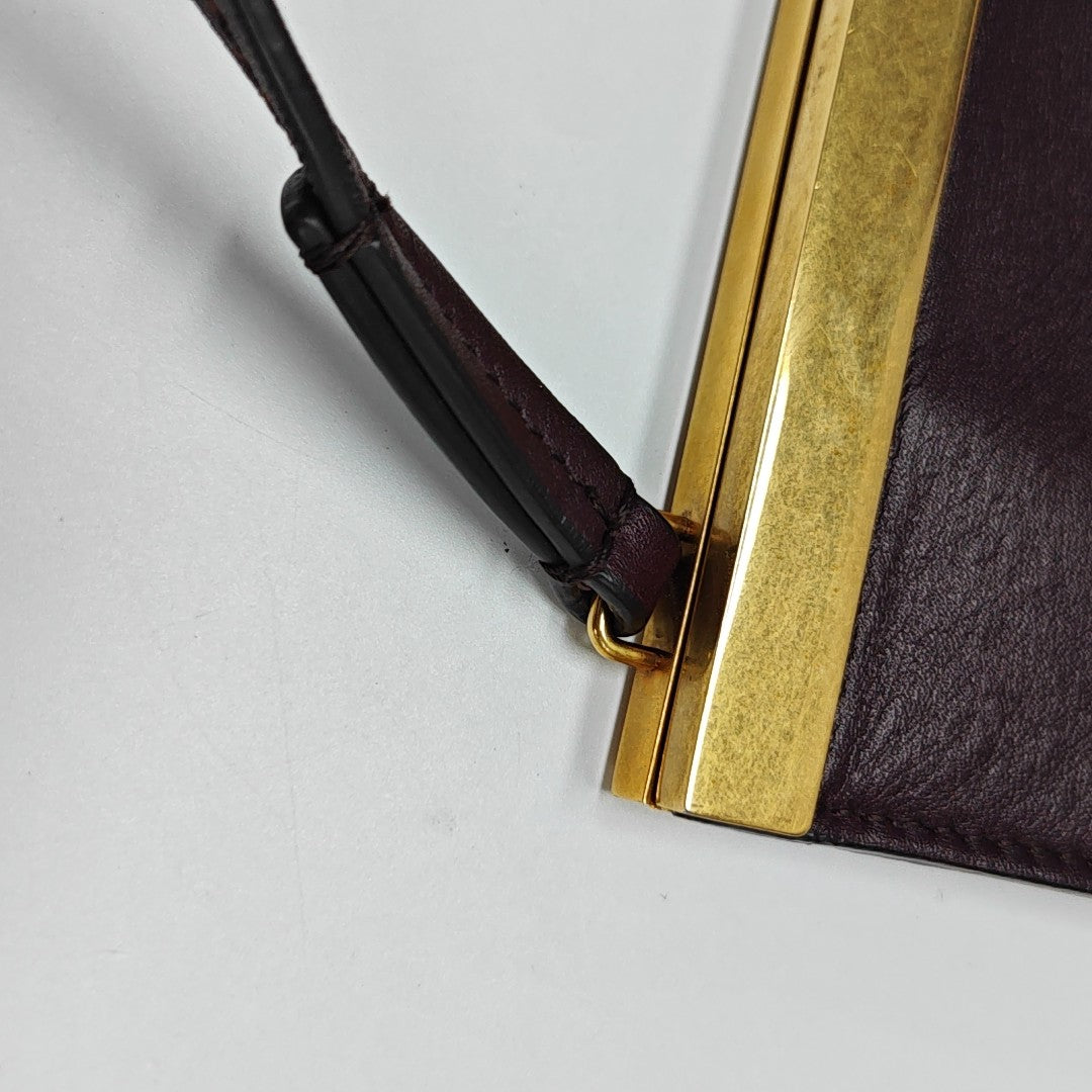 CLASP Mini Calfskin Red
