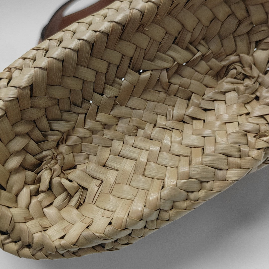Basket Small Straw Beige