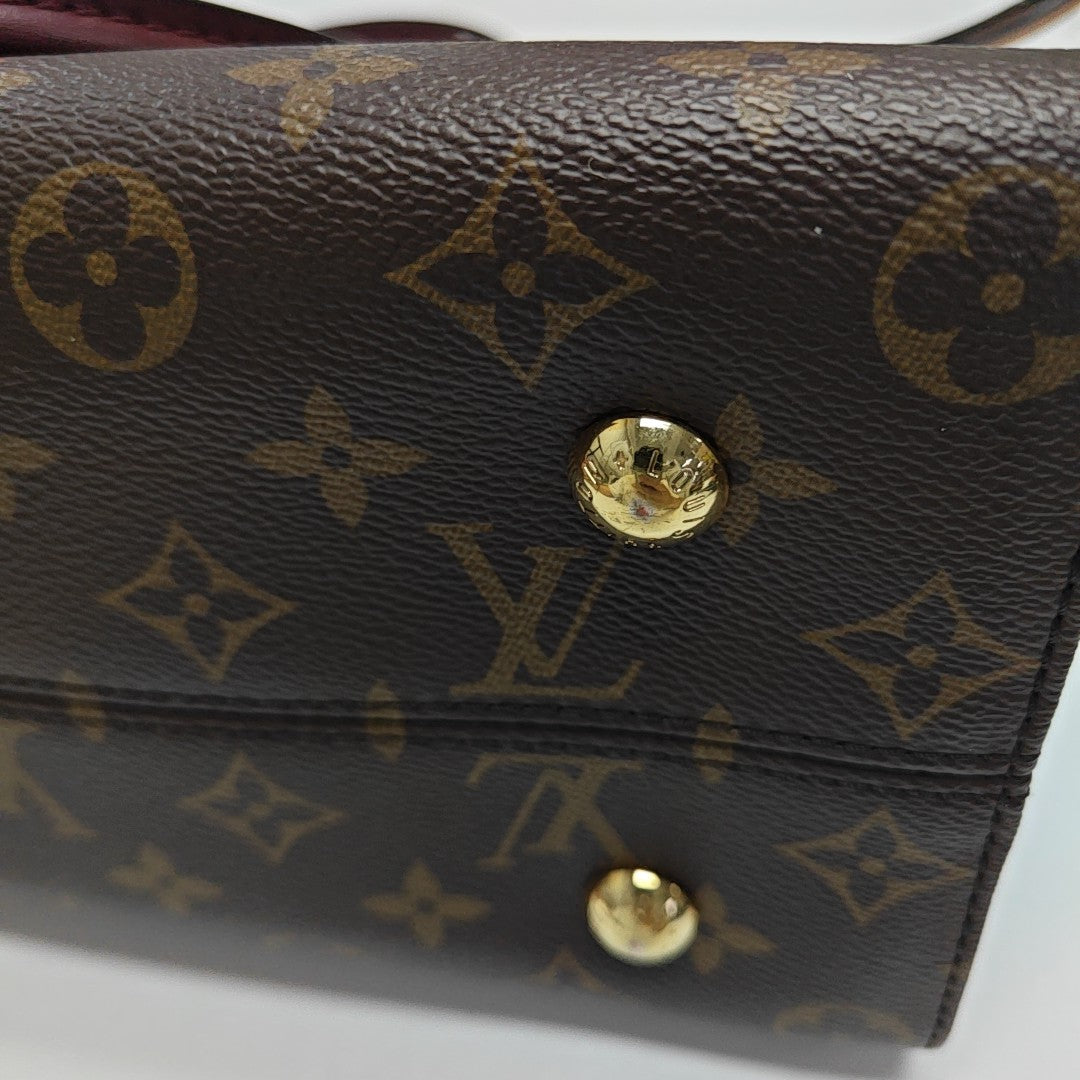 TUILERIES Monogram Coated Canvas Brown