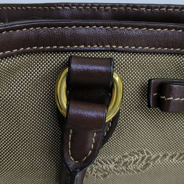 Canvas Tote Bag Brown