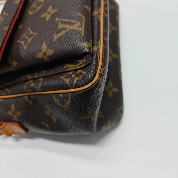 VIVA CITE PM Monogram Coated Canvas Brown