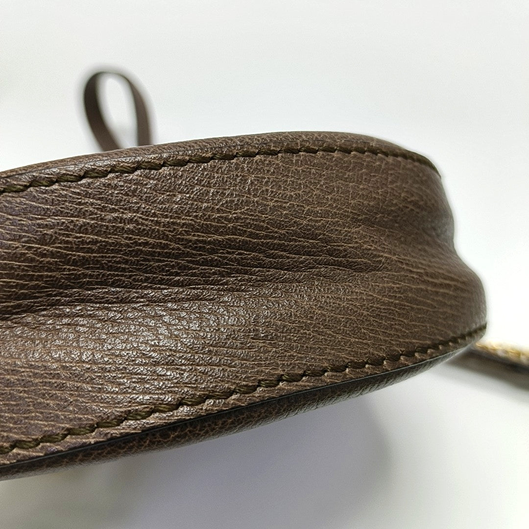 Authenticated pre-owned  Ophidia Mini Monogram Coated Canvas Beige - Shoulder Bag at Looply