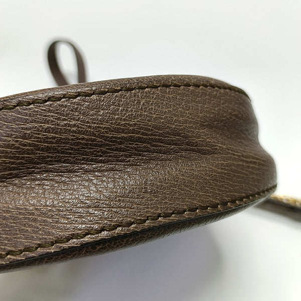 Authenticated pre-owned  Ophidia Mini Monogram Coated Canvas Beige - Shoulder Bag at Looply