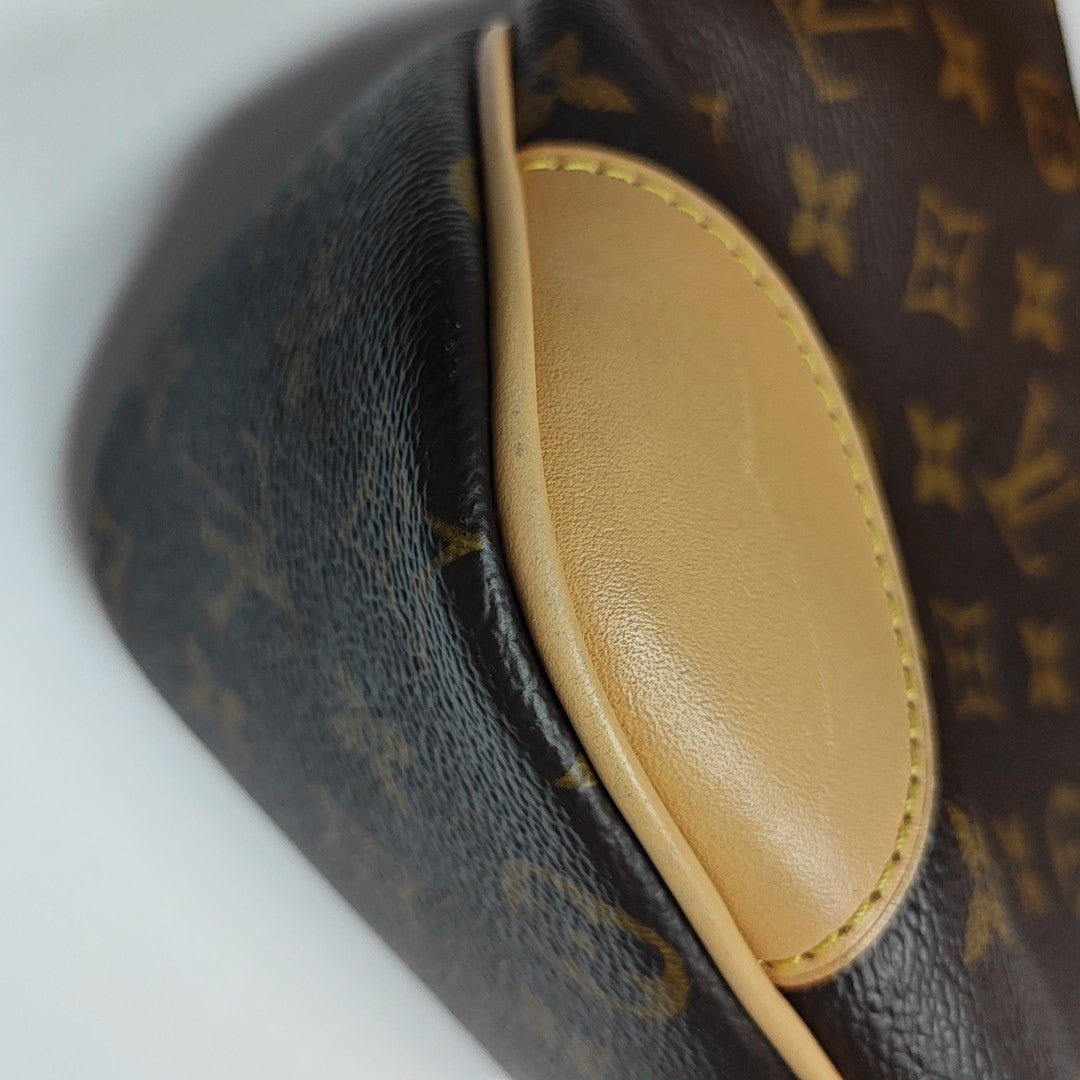 BOULOGNE Monogram Coated Canvas Brown