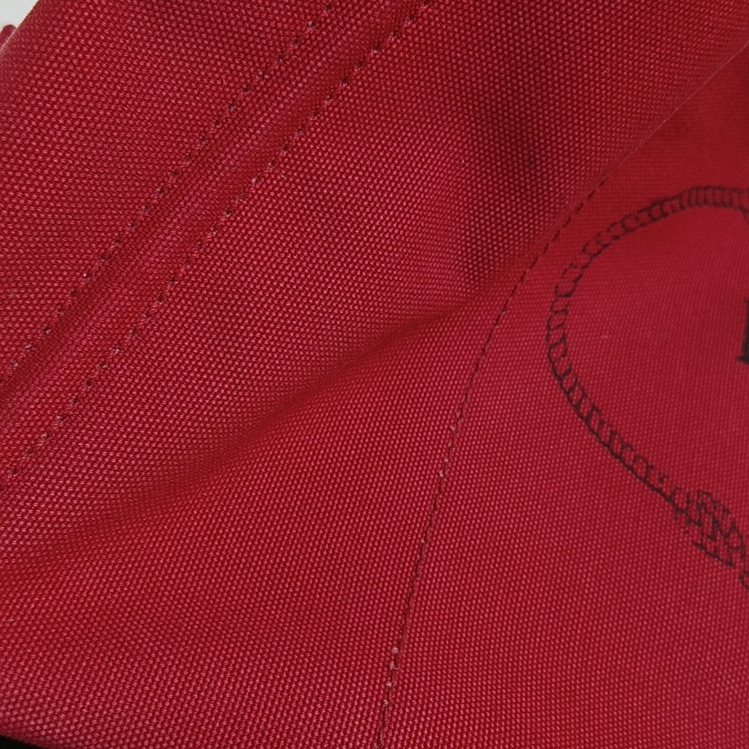 Denim Canvas Red