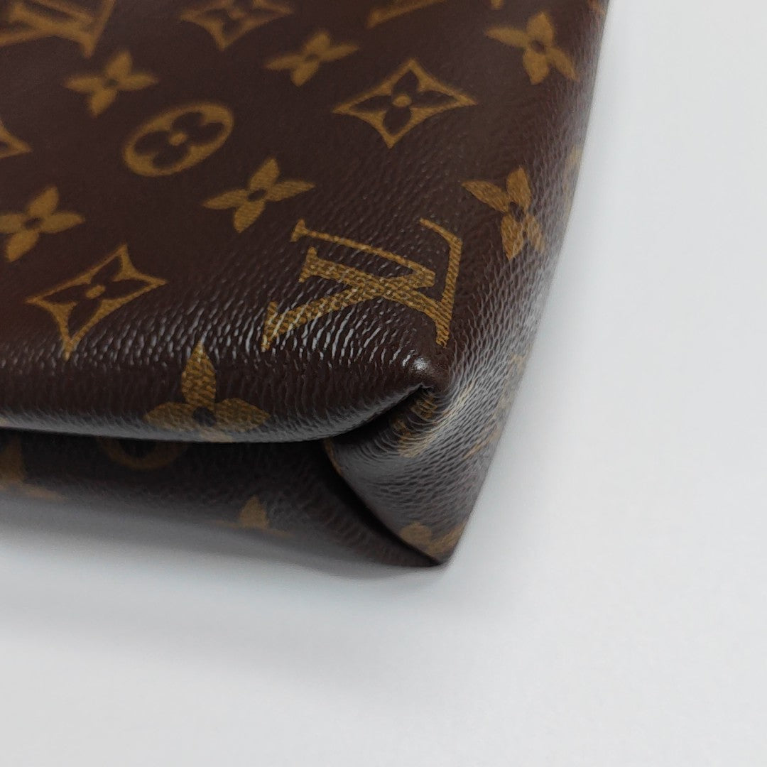 PALLAS BB Monogram Coated Canvas Brown