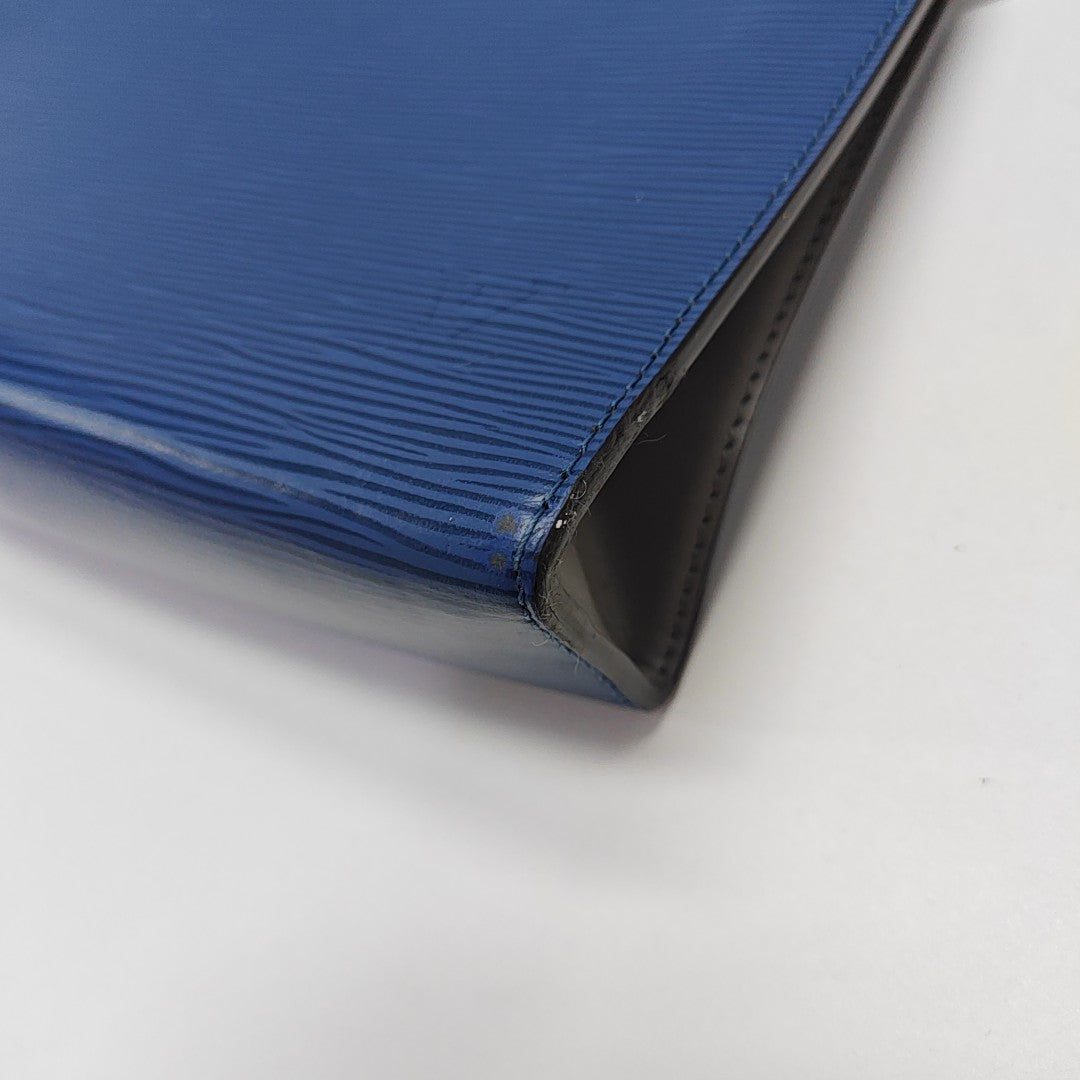 Pochette Voyag MM Epi Blue