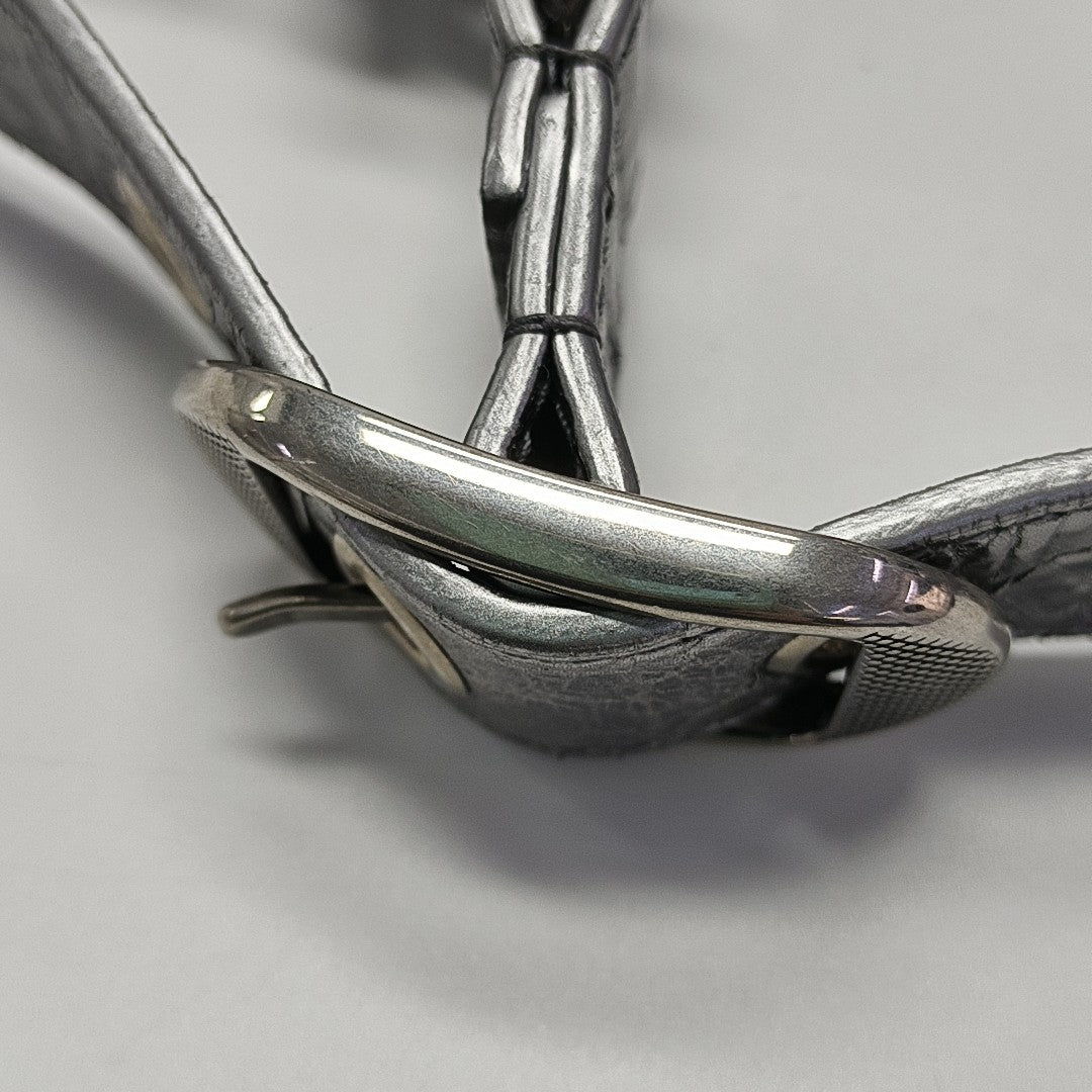Le Cagole XS Lambskin Gray