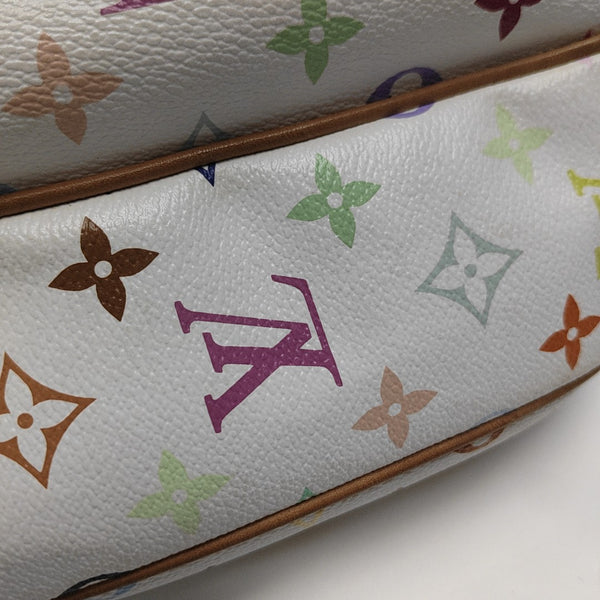 LV × TM ANNIE Monogram Coated Canvas White