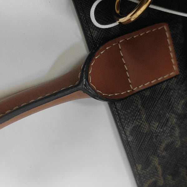 CABAS CELINE Small Coated Canvas Black