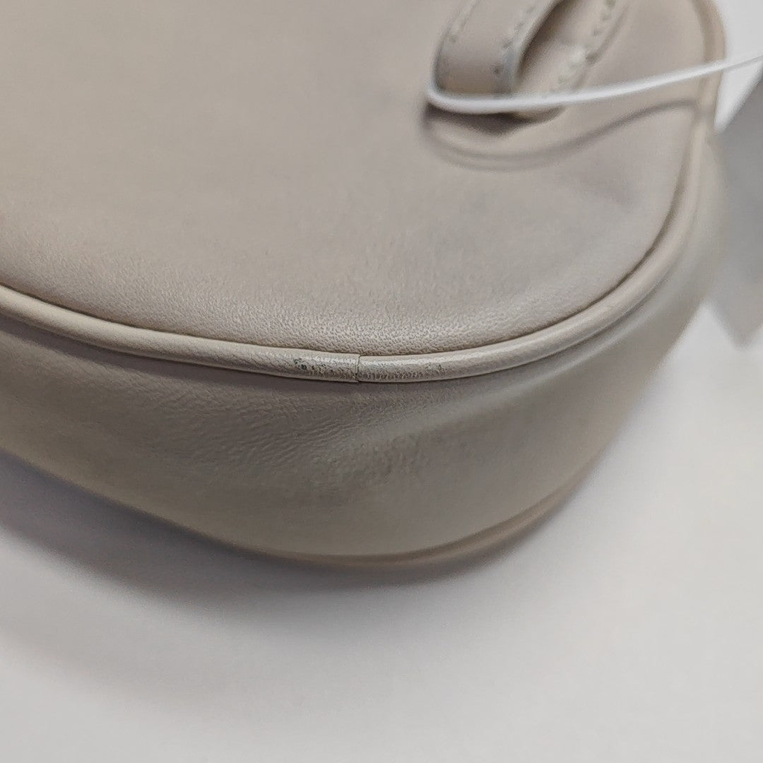 Calfskin Shoulder Bag White
