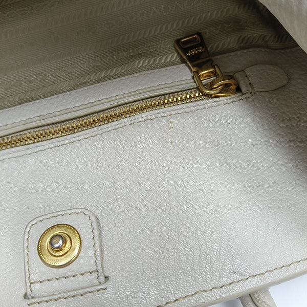 Calfskin Tote Bag White