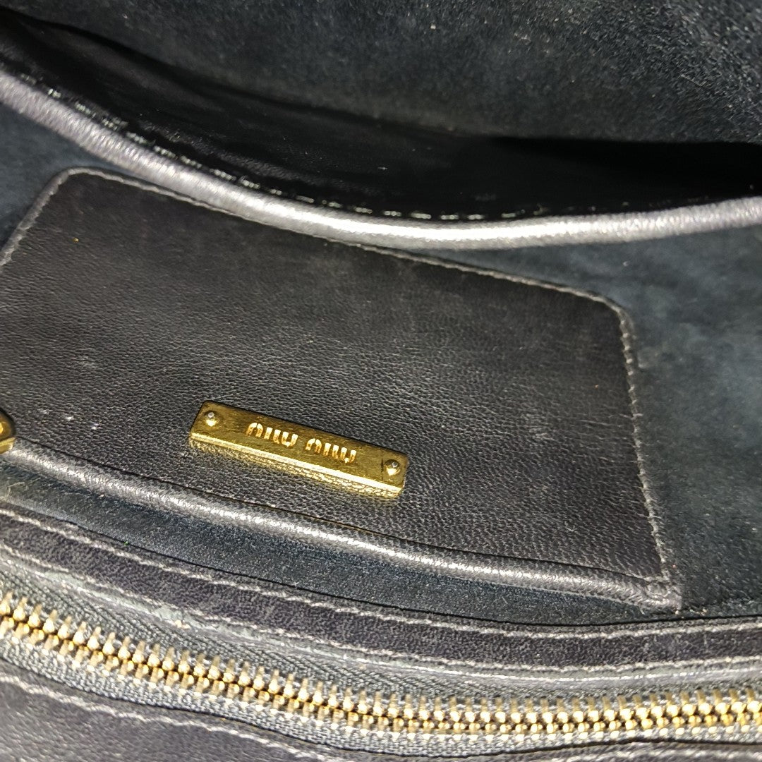 Quilted Lambskin Black