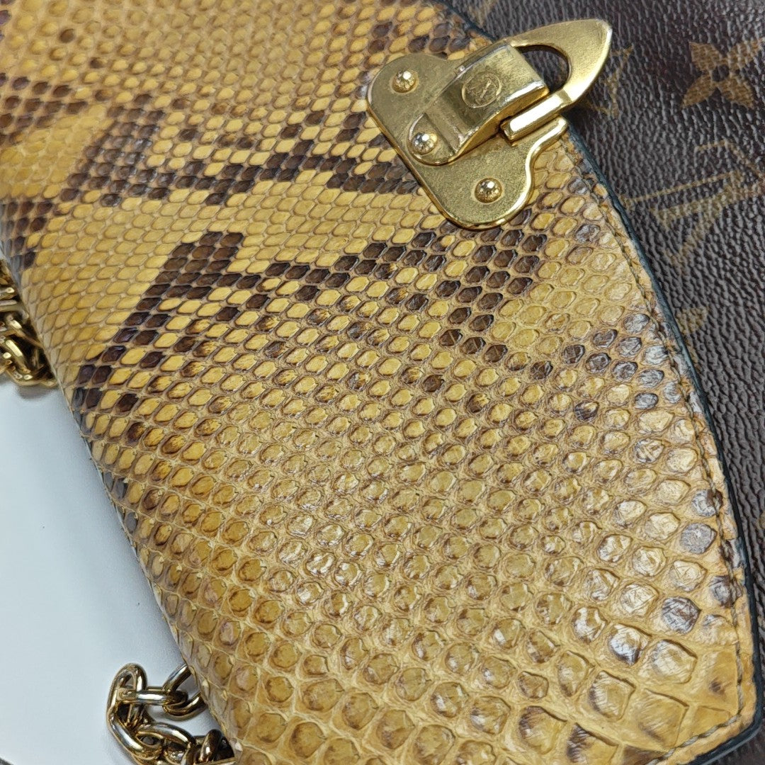 SAINT PLACIDE Monogram Coated Canvas Brown