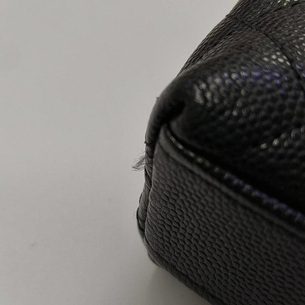 COCO HANDLE Grained Calfskin Black