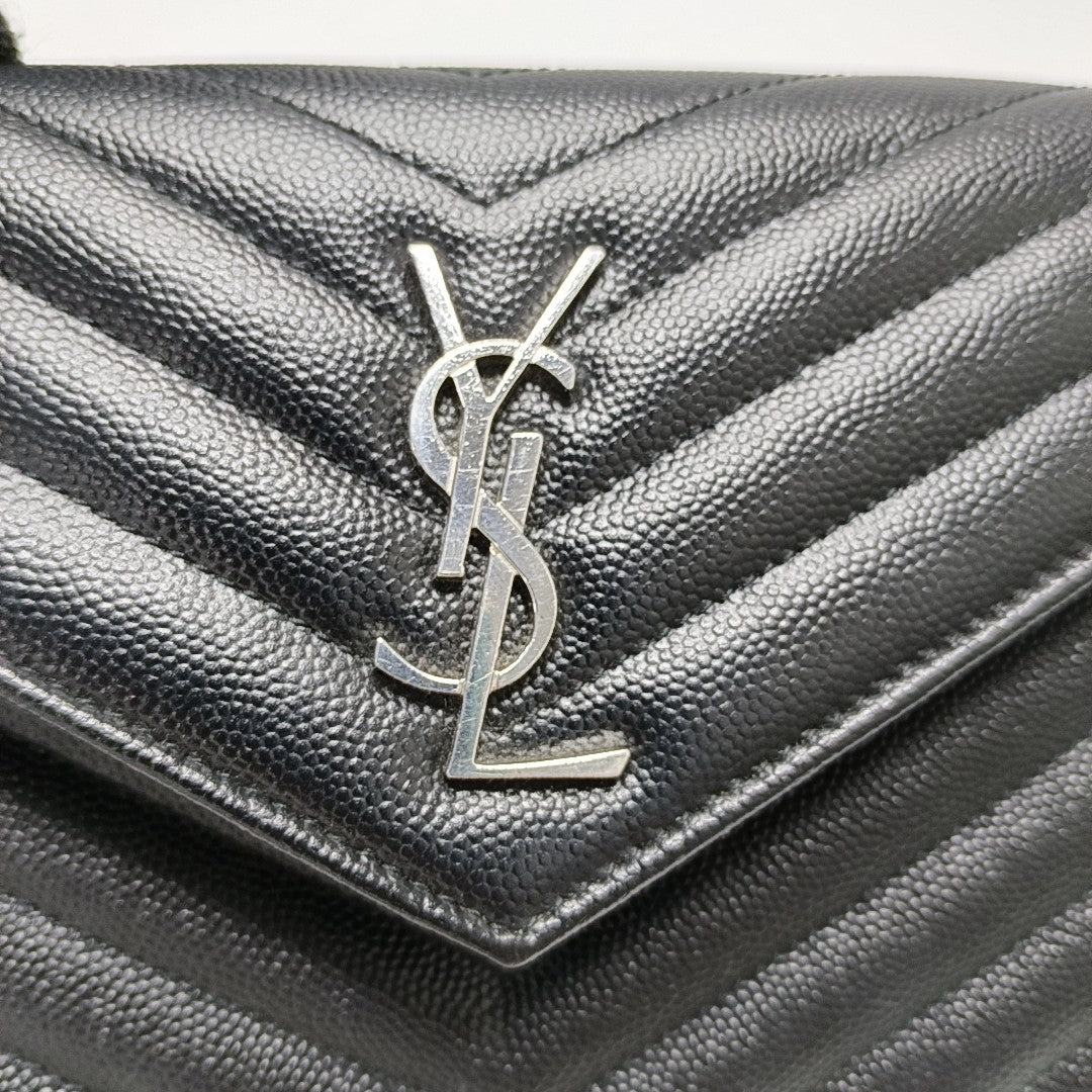 MONOGRAM WOC Chevron Calfskin Black