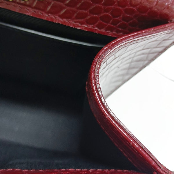 KATE Medium Calfskin Red