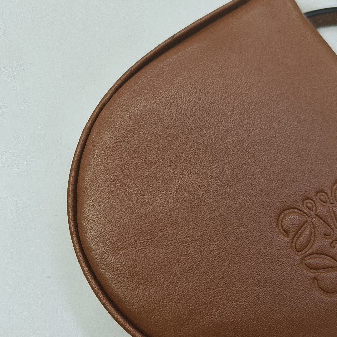 Heel Calfskin Brown
