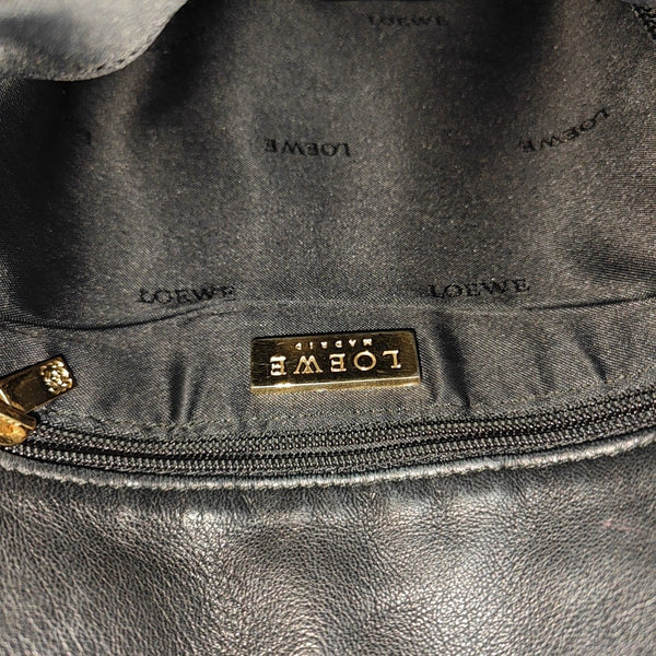 Calfskin Shoulder Bag Black
