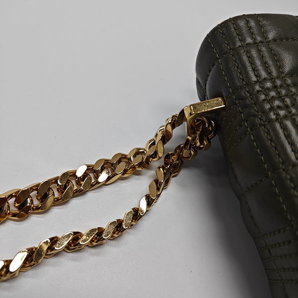 Lola Small Quilted Lambskin Green
