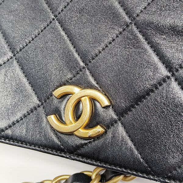 Quilted Lambskin Black