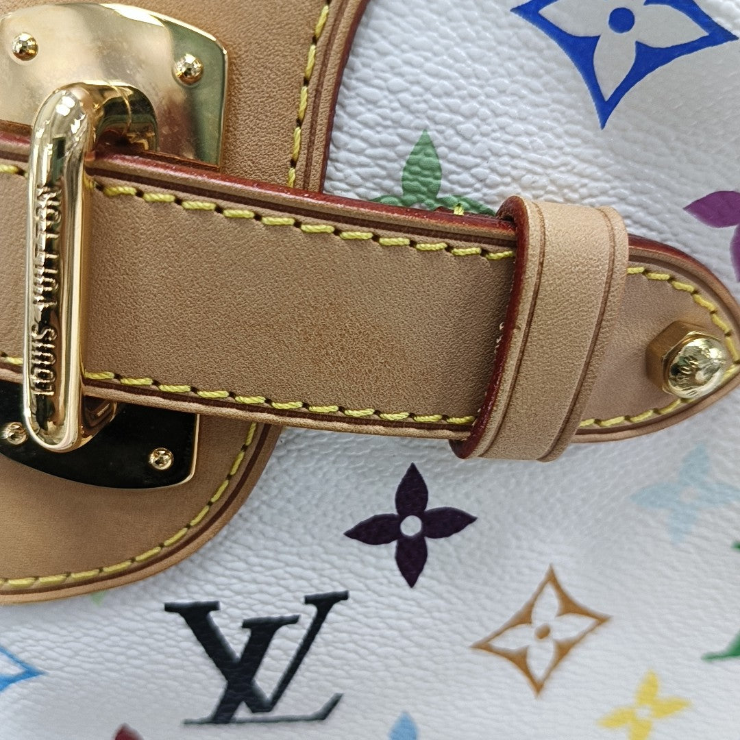 LV × TM CLAUDIA Monogram Coated Canvas White