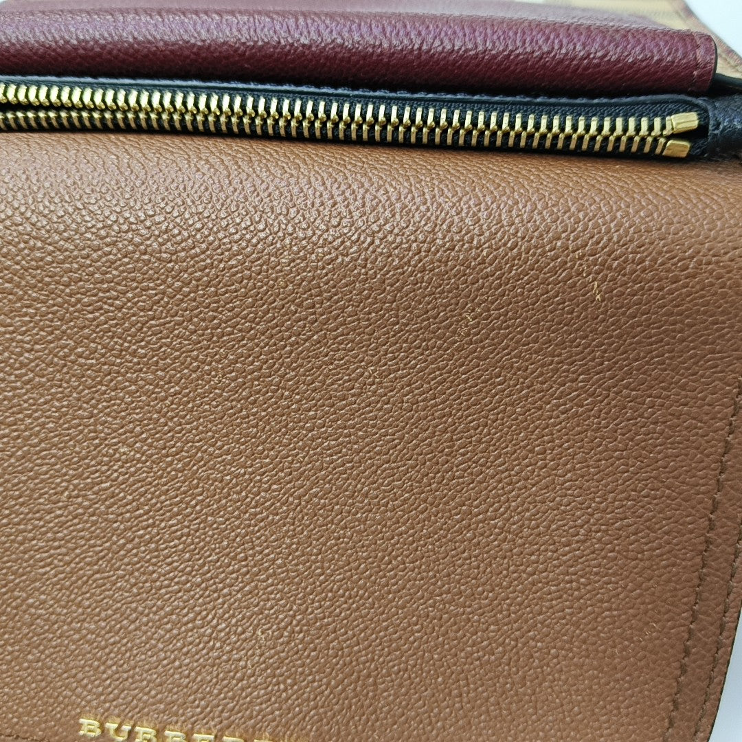 Calfskin Clutch Brown