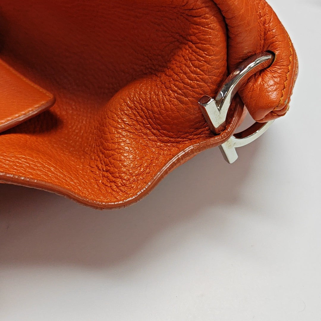 Sophia Medium Calfskin Orange