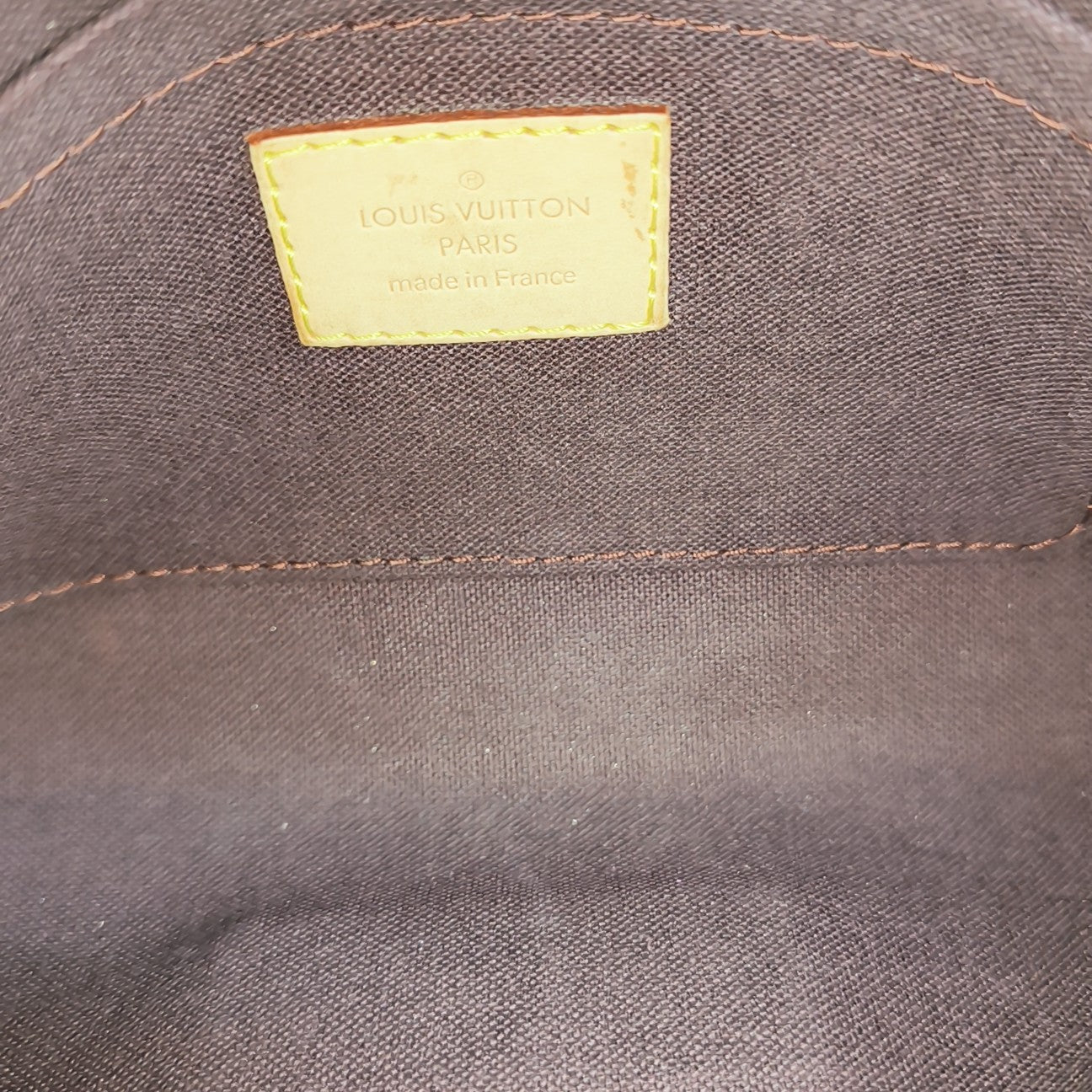 FAVORITE PM Monogram Coated Canvas Brown