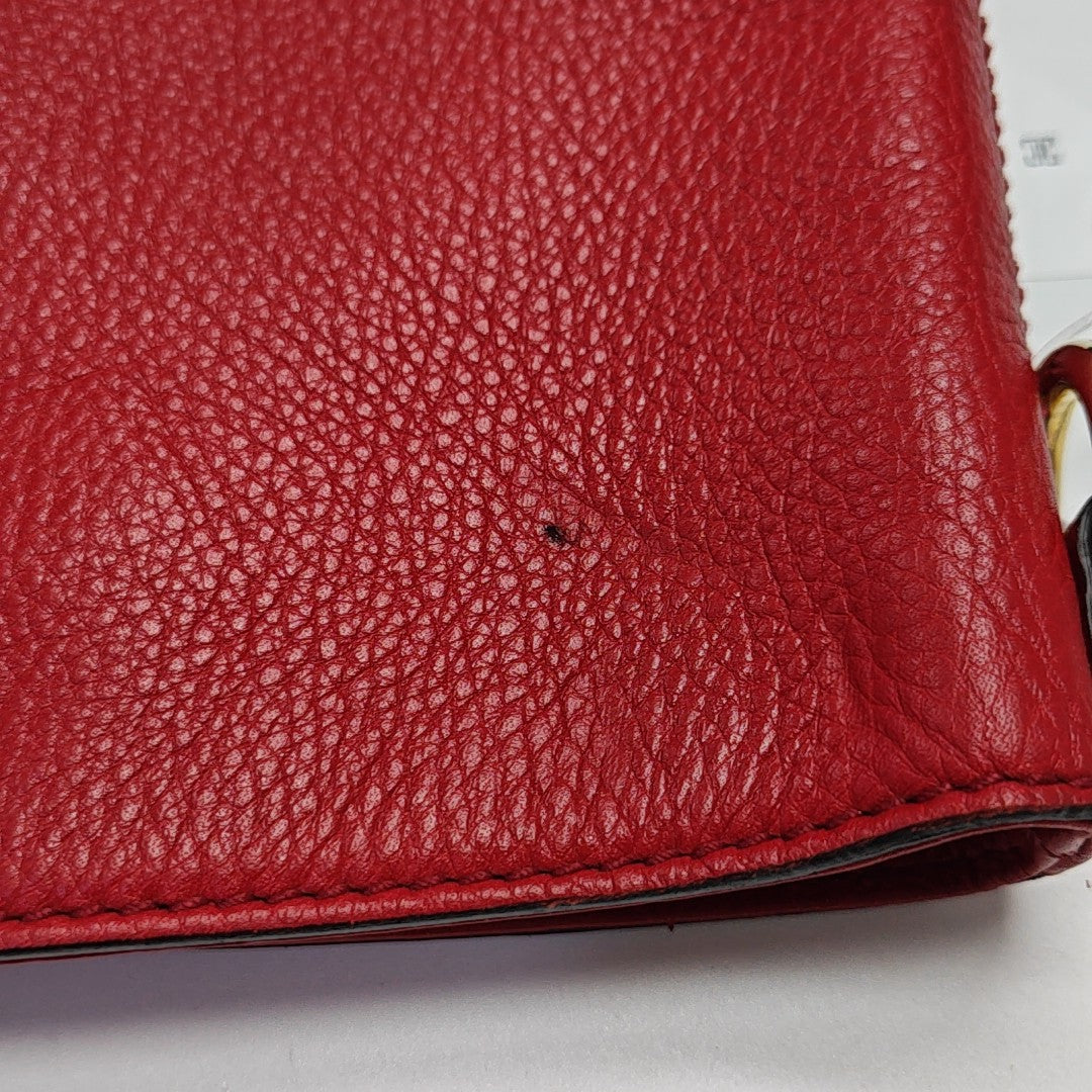 Calfskin Tote Bag Red