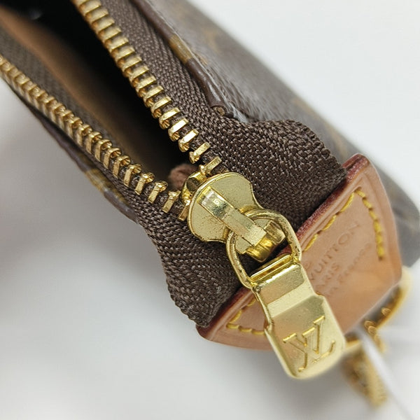 ACCESSOIRES Mini Monogram Coated Canvas Brown