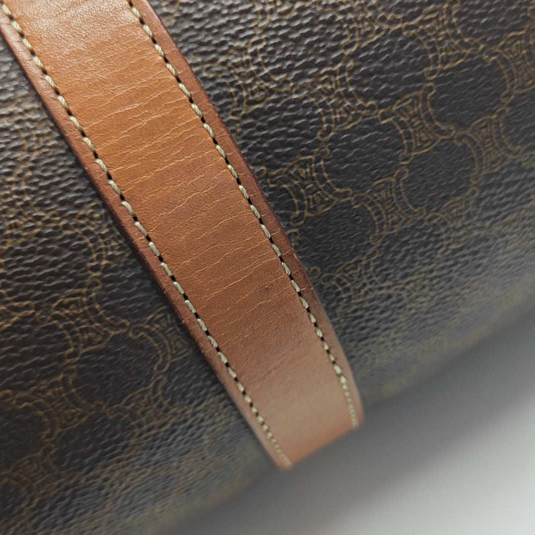 MACADAM BOSTON Coated Canvas Brown